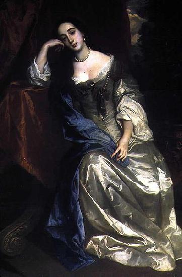 Sir Peter Lely Portrait of Barbara Villiers. Sweden oil painting art